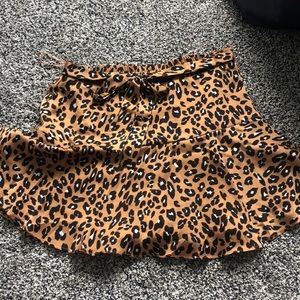 vestique cheetah skirt